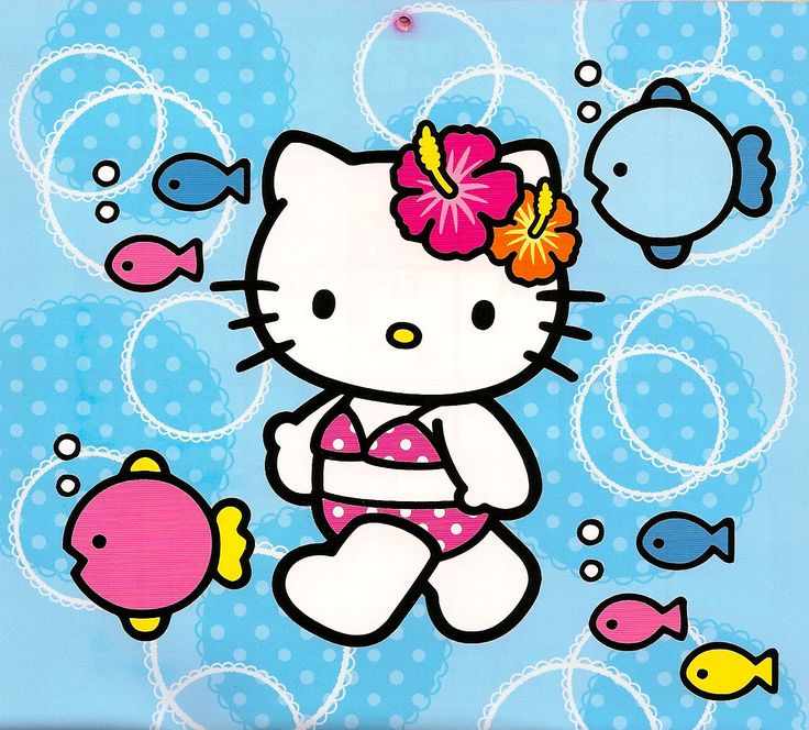 Geek Clipart Hello Kitty - Hello Kitty Circle Logo , HD Wallpaper & Backgrounds
