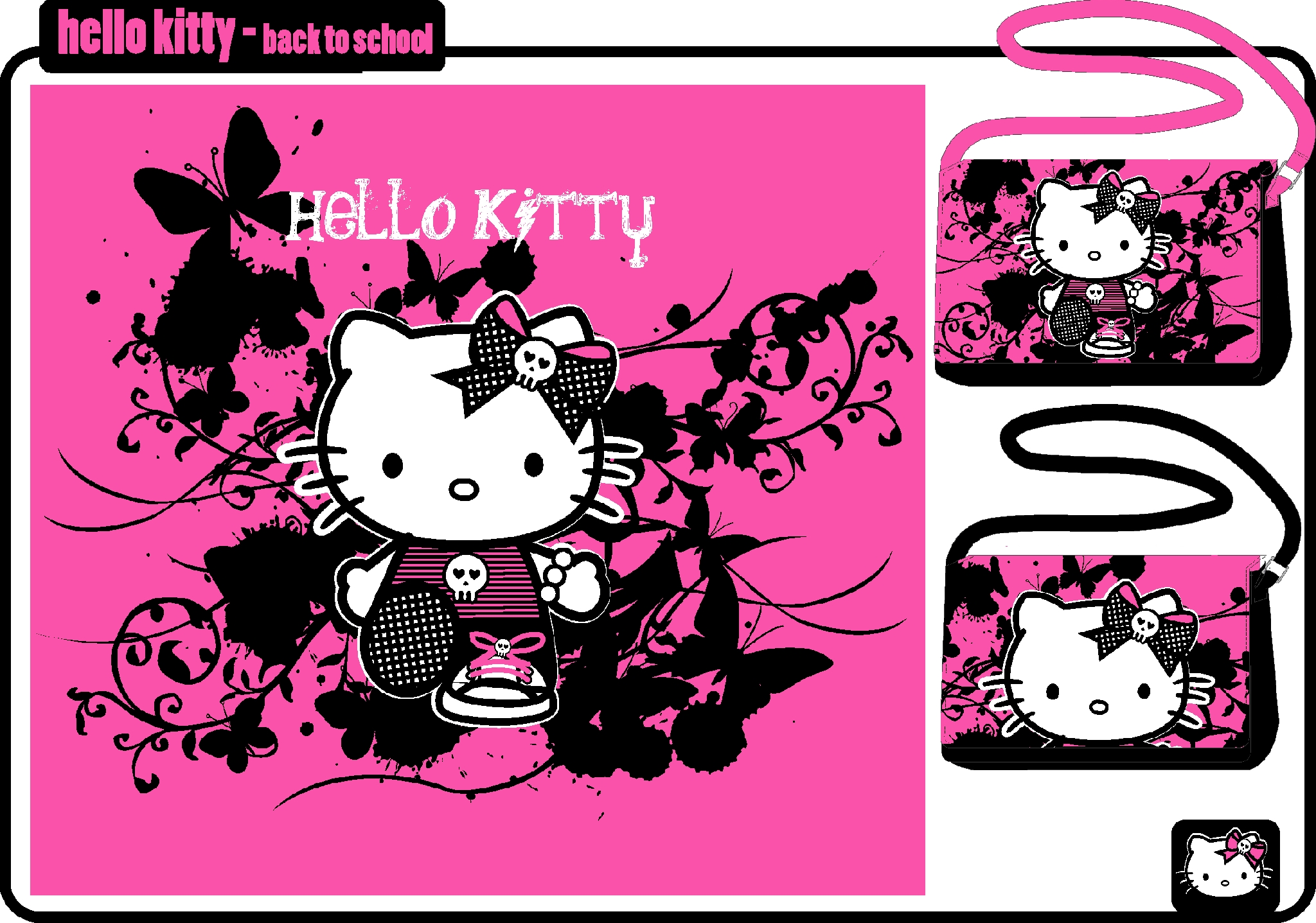 Hello Kitty Late Backgrounds Desktop - Taiwan Taoyuan International Airport , HD Wallpaper & Backgrounds