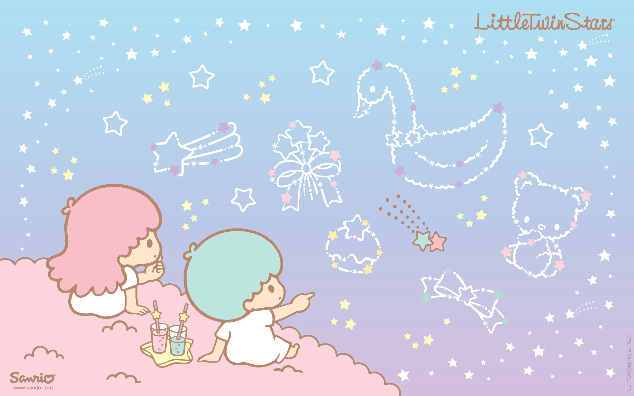 Hello Kitty Images Wallpapers Group > - My Little Twin Star , HD Wallpaper & Backgrounds