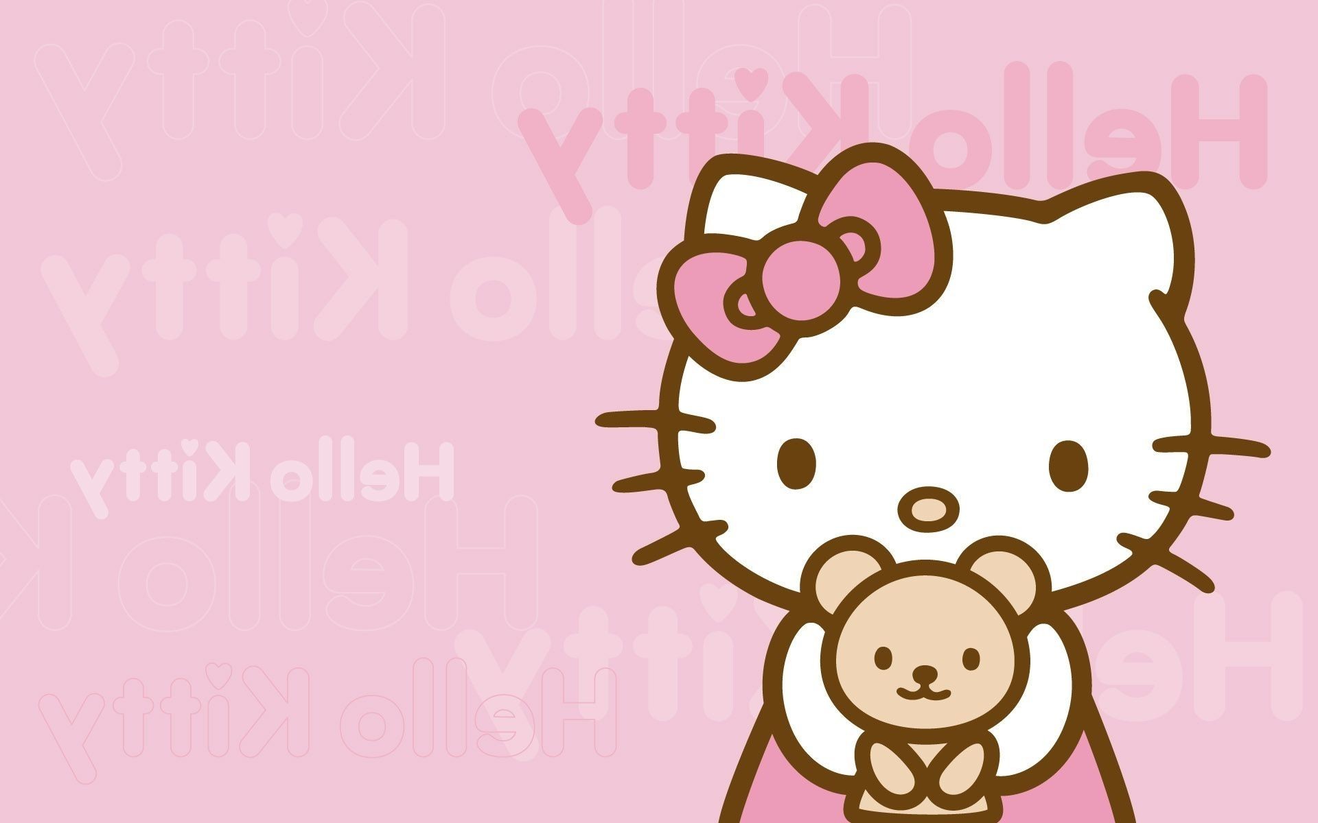 Hello Kitty Wallpaper Desktop Background - Hello Kitty Wallpaper For Desktop , HD Wallpaper & Backgrounds