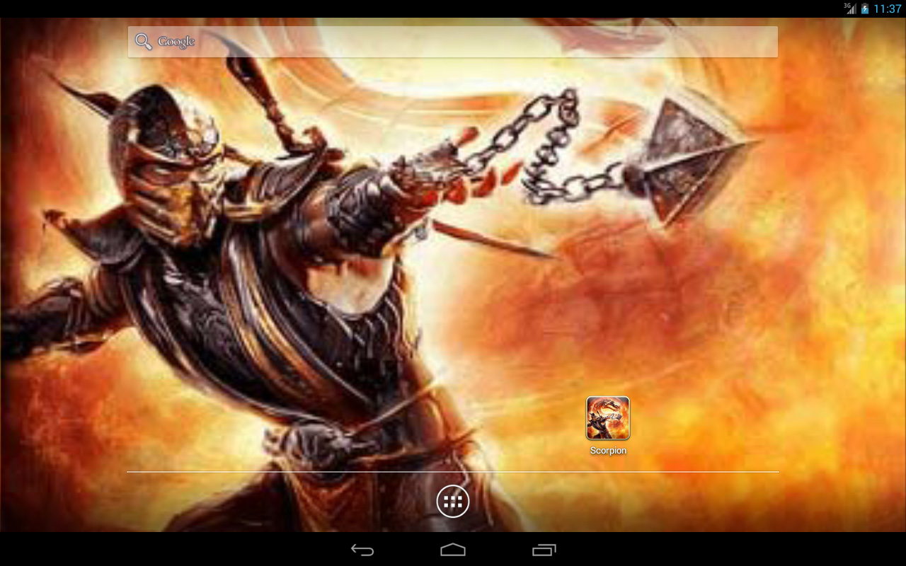 Mortal Kombat Scorpion Live , HD Wallpaper & Backgrounds