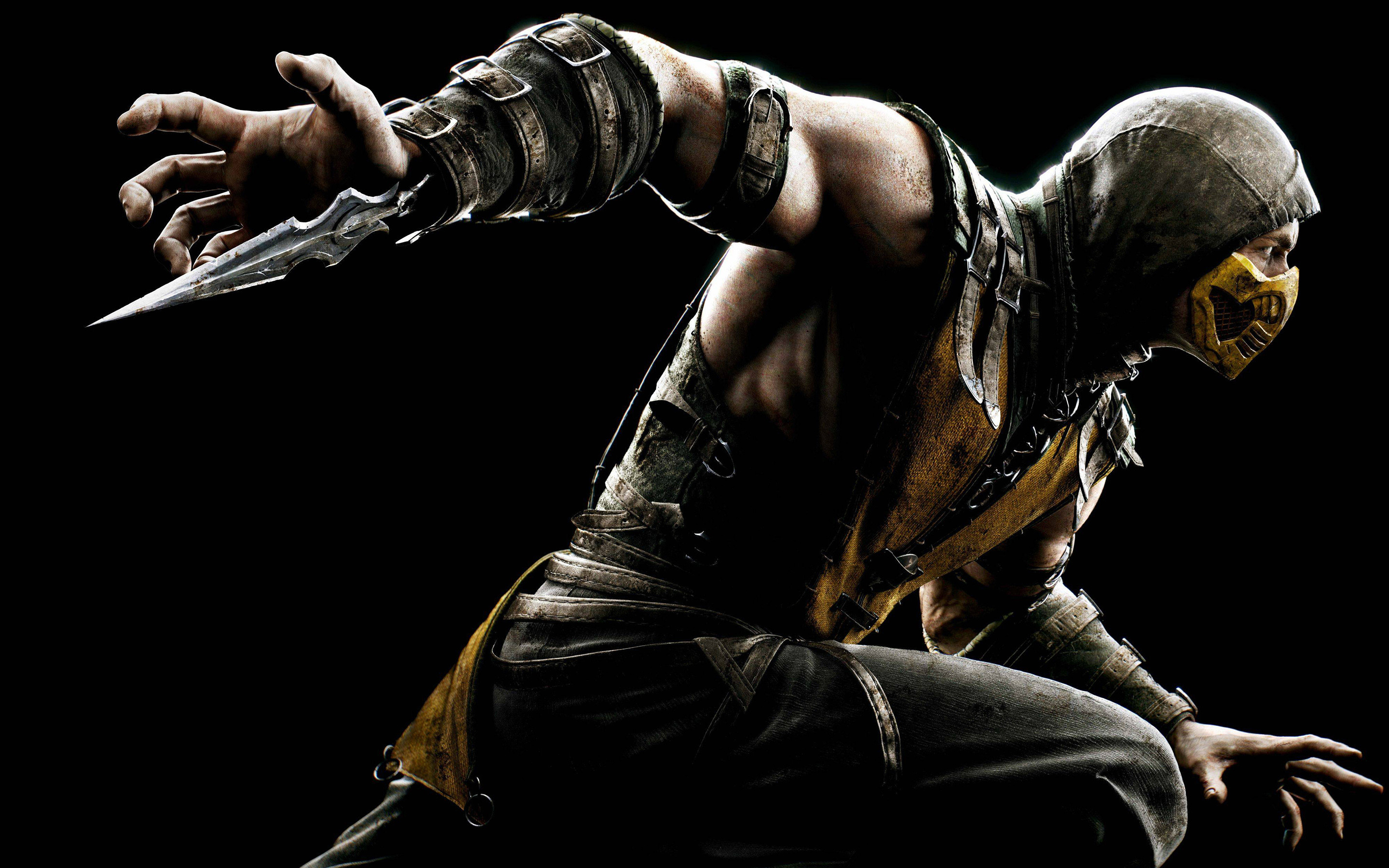 1920 1080 - Mortal Kombat 10 Scorpion Skins , HD Wallpaper & Backgrounds