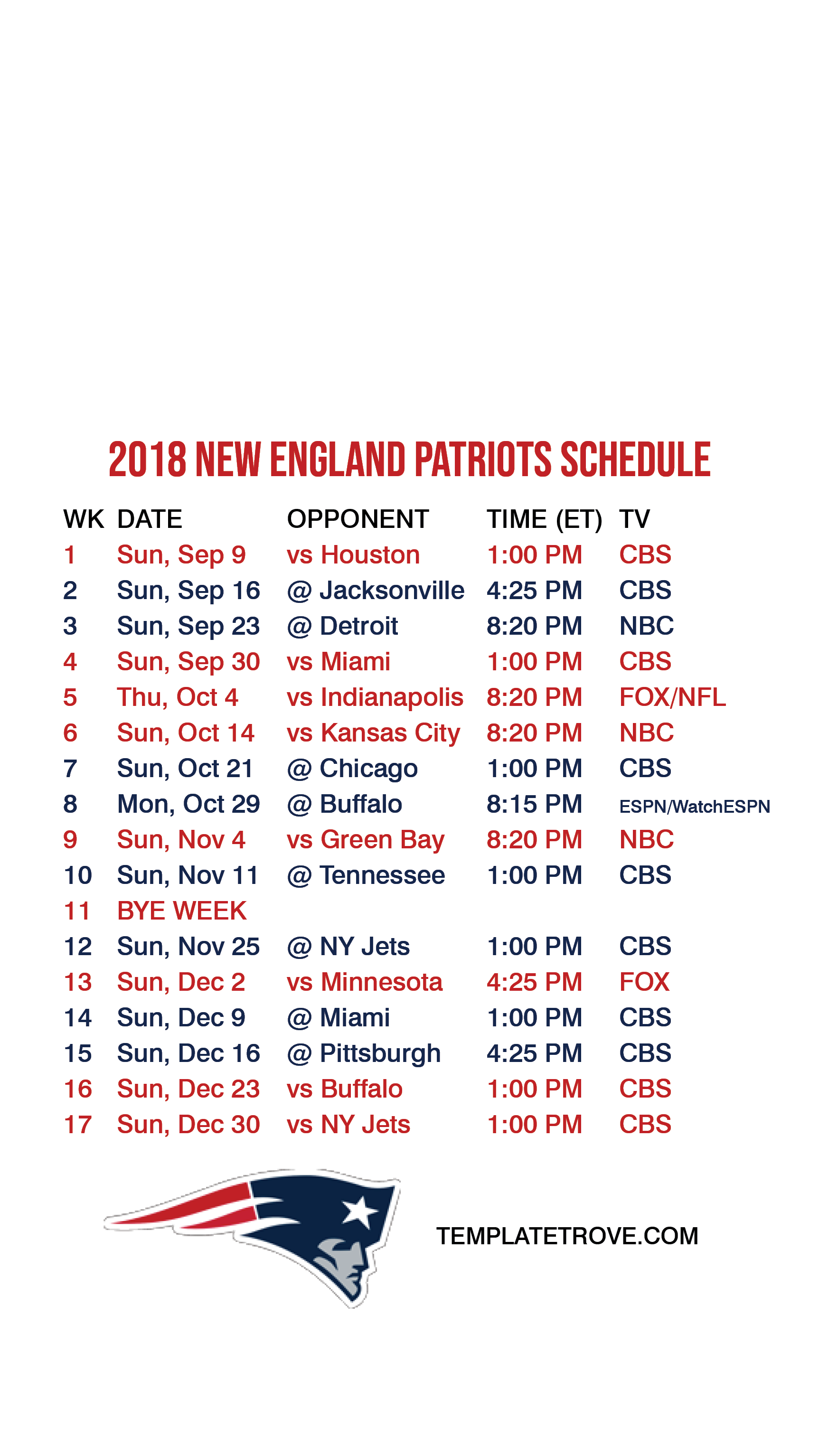 Download Lock Screen Schedule - 2019 New England Patriots Schedule , HD Wallpaper & Backgrounds