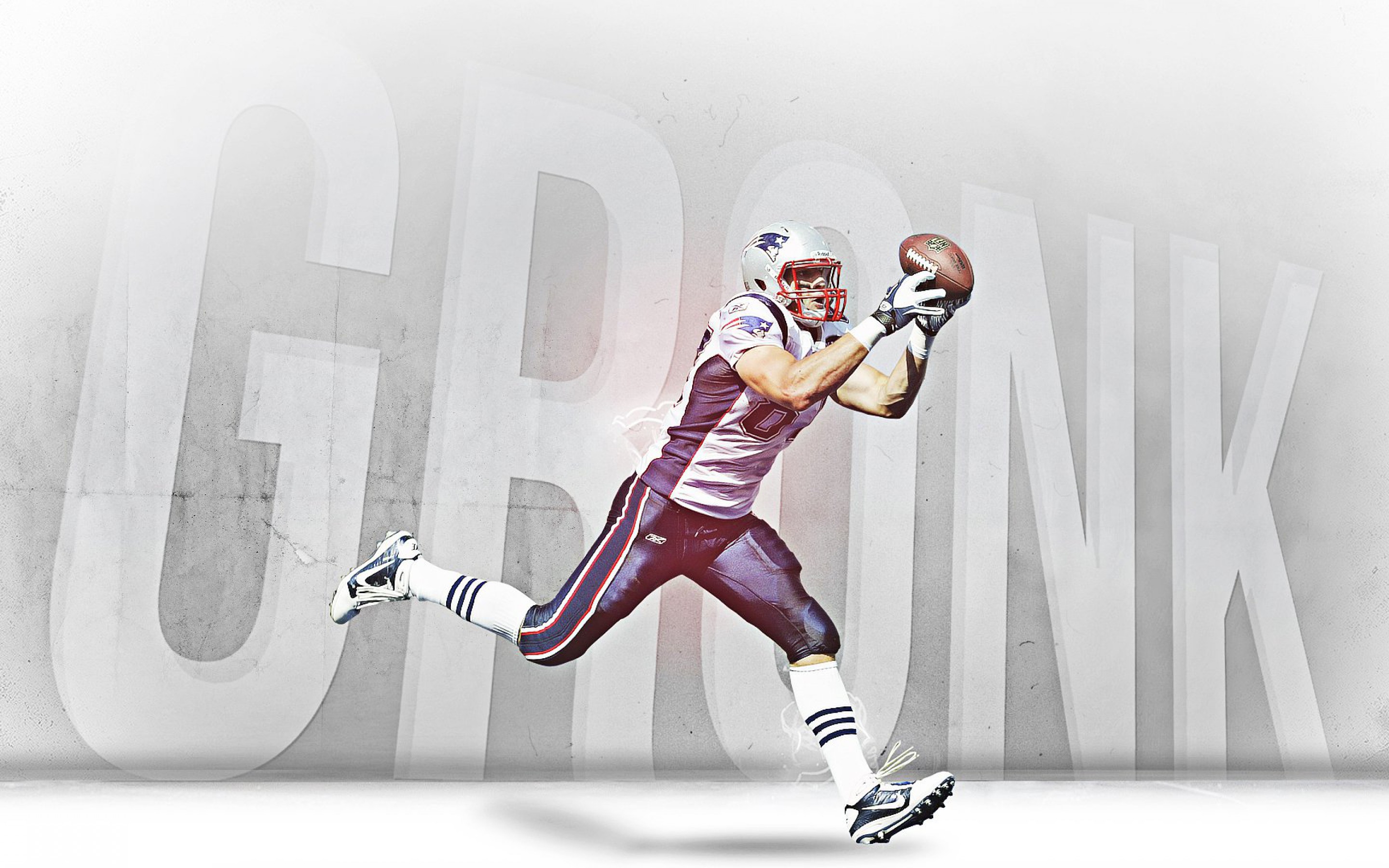 Rob Gronkowski 2015 New England Patriots Wallpaper - Rob Gronkowski Touchdown , HD Wallpaper & Backgrounds