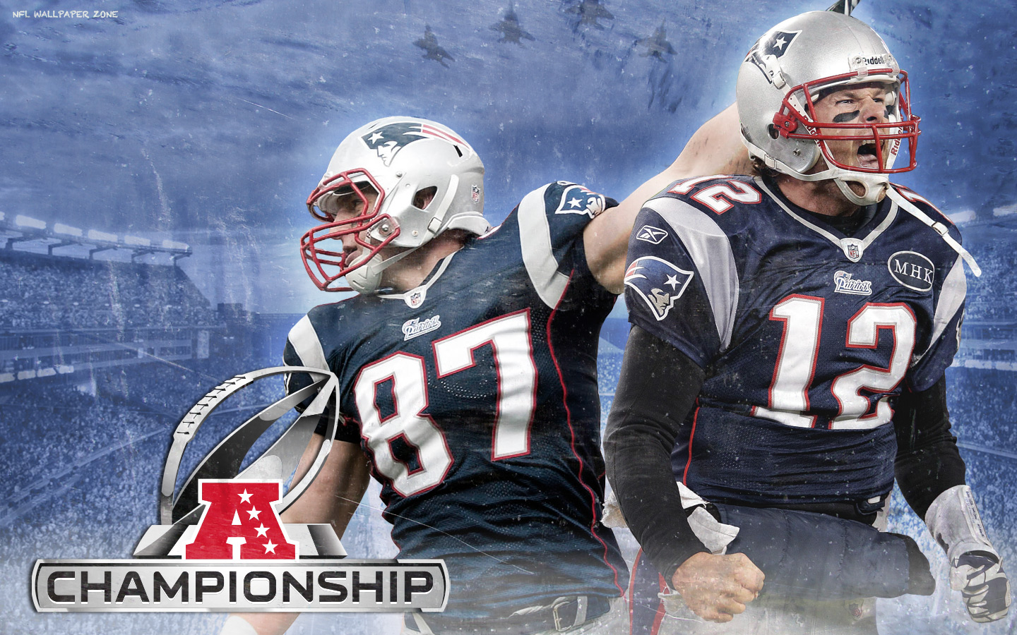 New England Patriots Wallpaper Wpt7007319 - New England Patriots Afc Champions , HD Wallpaper & Backgrounds