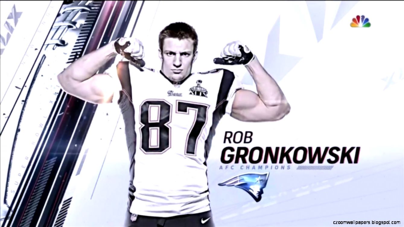 View Original Size - Patriots Rob Gronkowski , HD Wallpaper & Backgrounds