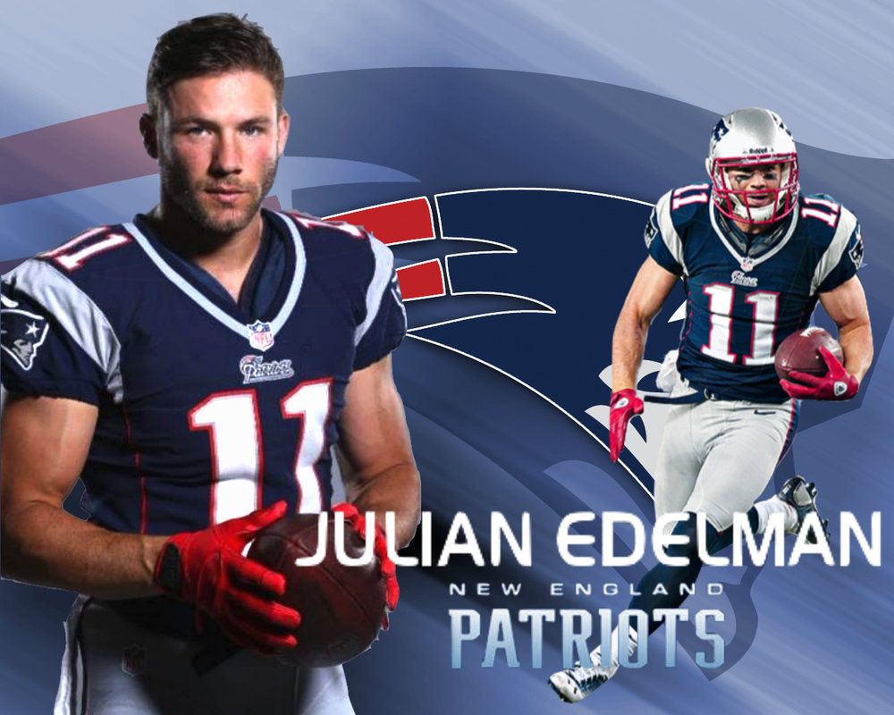 Julian Edelman-new England Patriots Wallpaper By - Patriots Background Julian Edelman , HD Wallpaper & Backgrounds