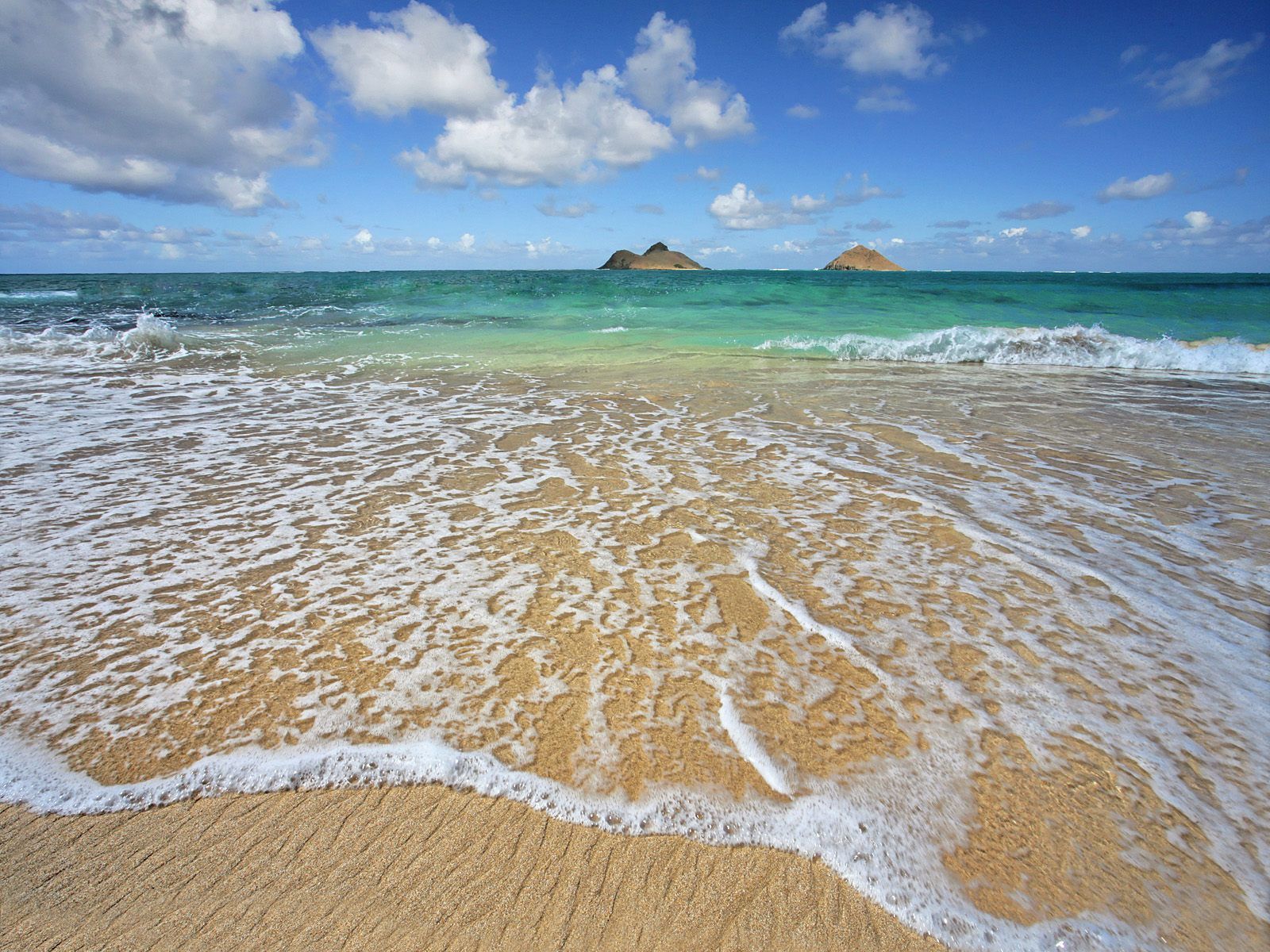 Amazing Spread Sea Beach Wallpaper - Hawaii Beach Waves , HD Wallpaper & Backgrounds