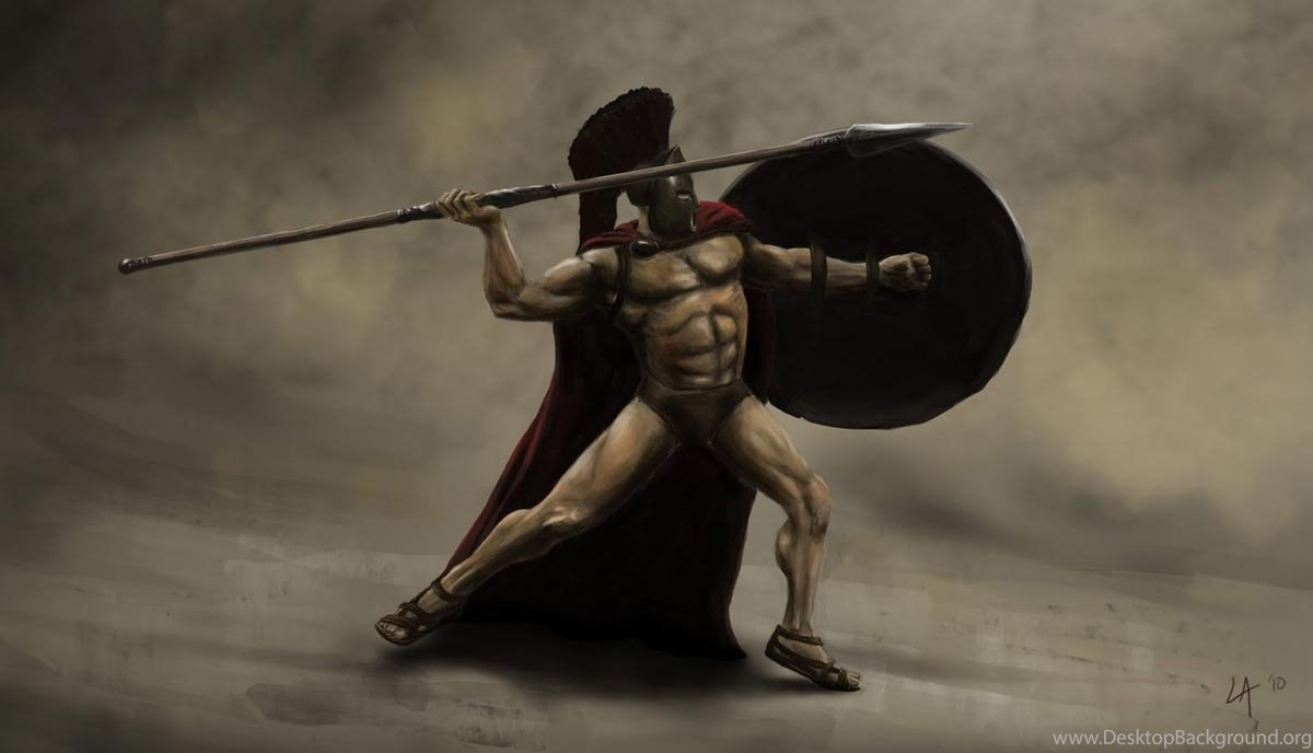 300 Rise Of An Empire Hq Movie Wallpapers - Warrior Throwing A Spear , HD Wallpaper & Backgrounds