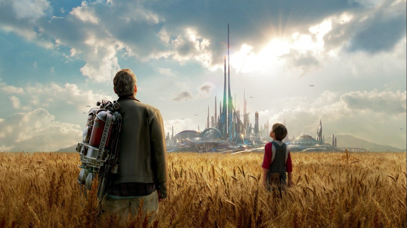 Movies, Tomorrowland , George Clooney, Tomorrowland - Tomorrowland Movie , HD Wallpaper & Backgrounds