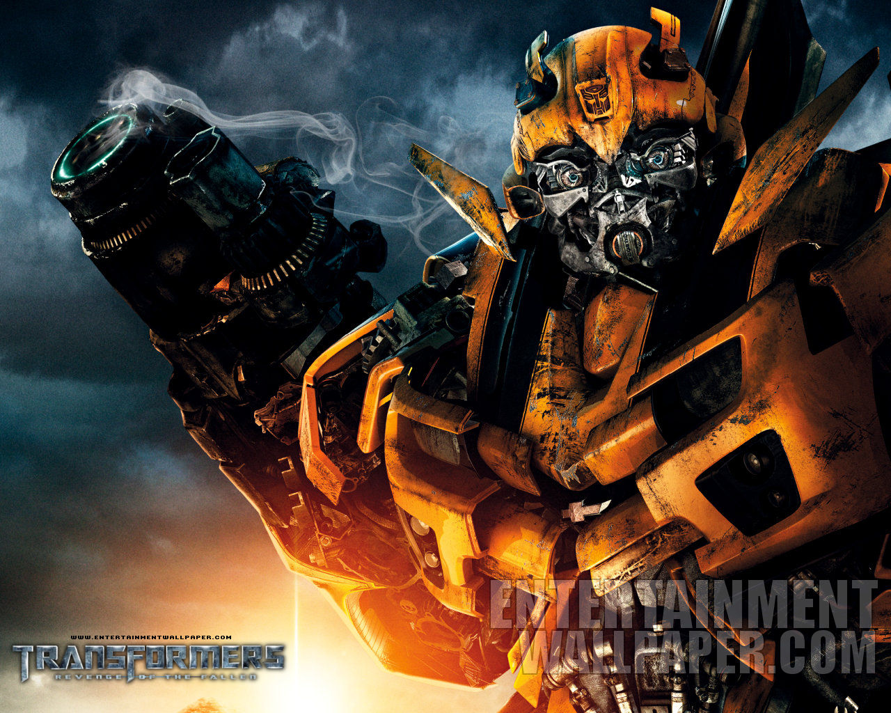 Revenge Of The Fallen Wallpaper - Transformers Revenge Of The Fallen 2009 , HD Wallpaper & Backgrounds