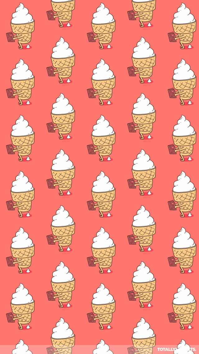 Compatible With All Iphone Devices - Helados Fondos , HD Wallpaper & Backgrounds