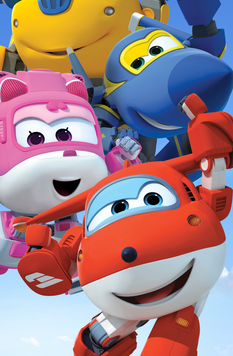 Meet The Characters - Super Wings , HD Wallpaper & Backgrounds