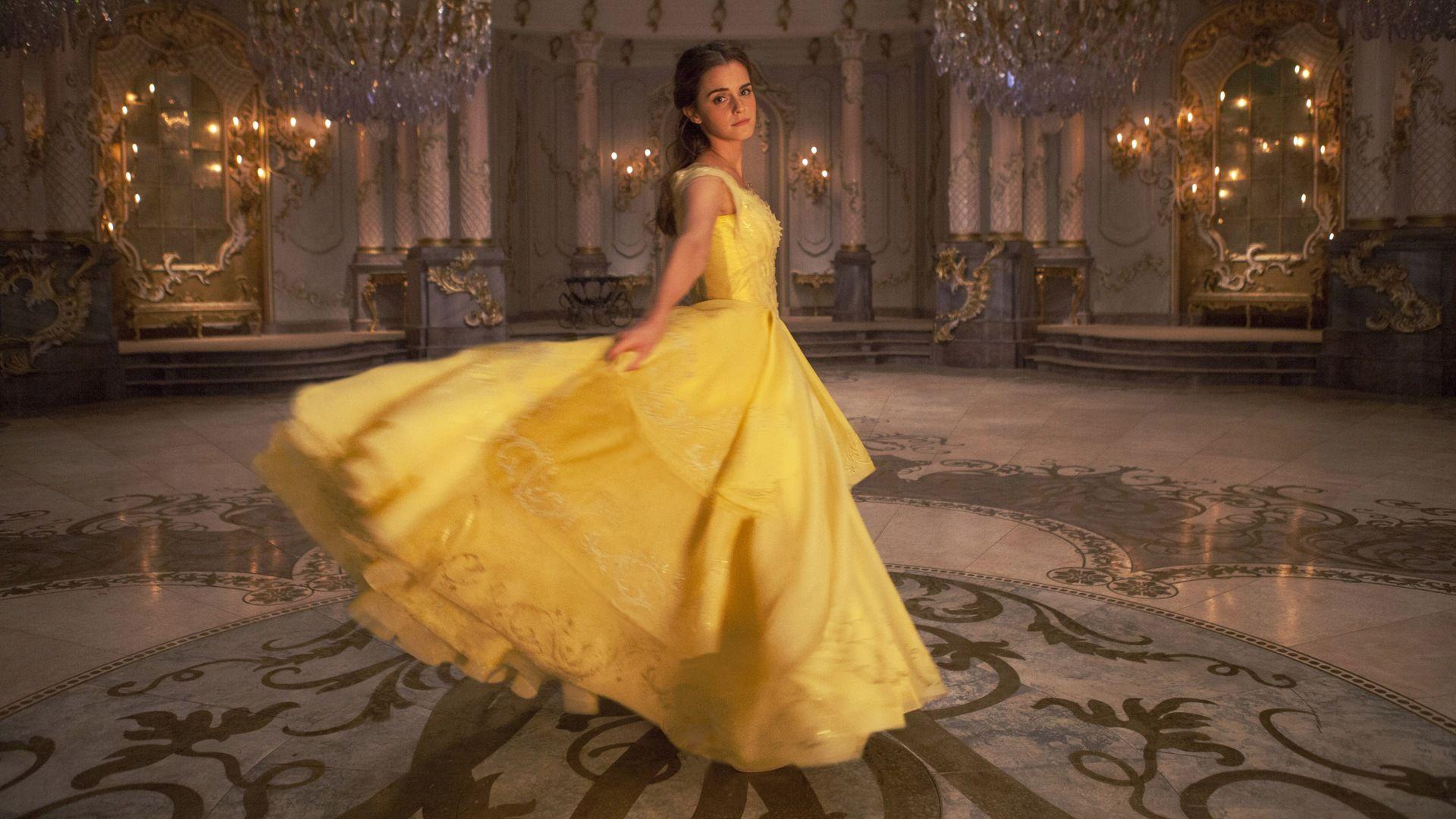 Beauty And The Beast 2017 Hd Wallpapers - Did Emma Watson Sing In Beauty , HD Wallpaper & Backgrounds