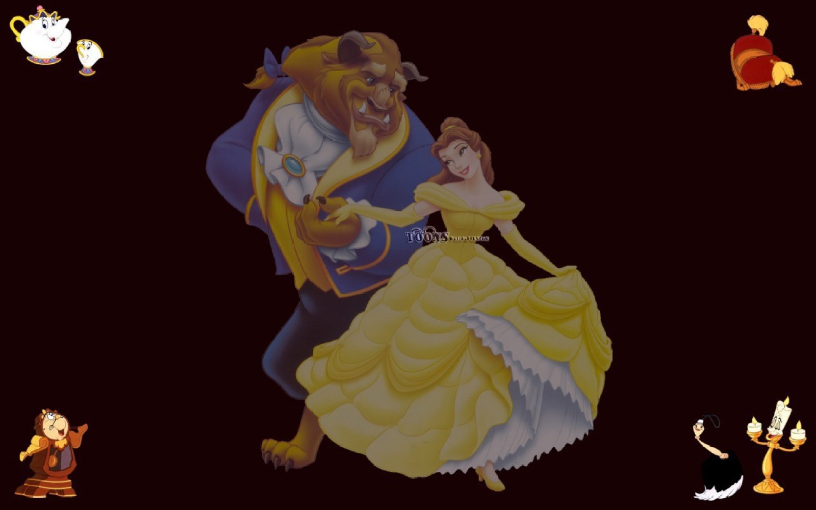 Movie Beauty And The Beast Hd Wallpaper Background - Beauty And The Beast , HD Wallpaper & Backgrounds