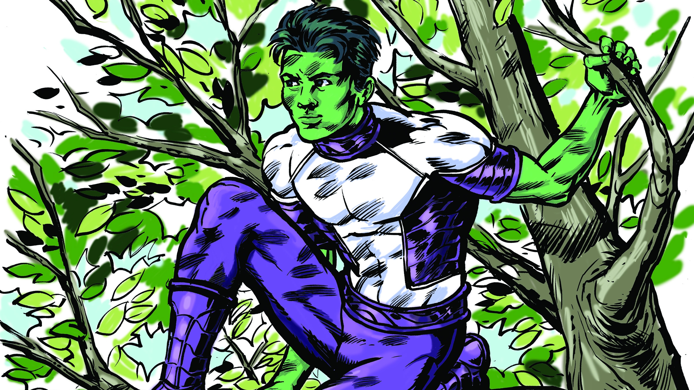 Beast Boy Hd Wallpaper - Beast Boy Hd , HD Wallpaper & Backgrounds
