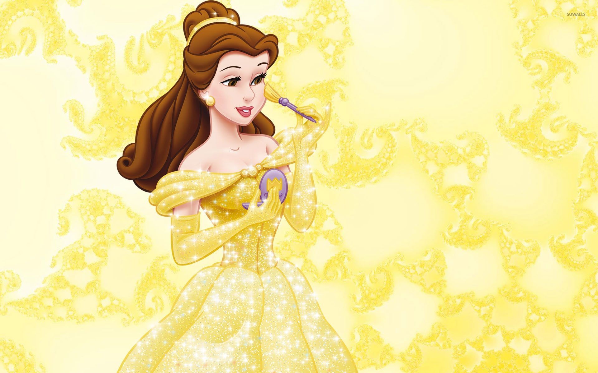 Beauty And The Beast Image Wallpaper For Iphone - Belle Beauty And The Beast Background , HD Wallpaper & Backgrounds