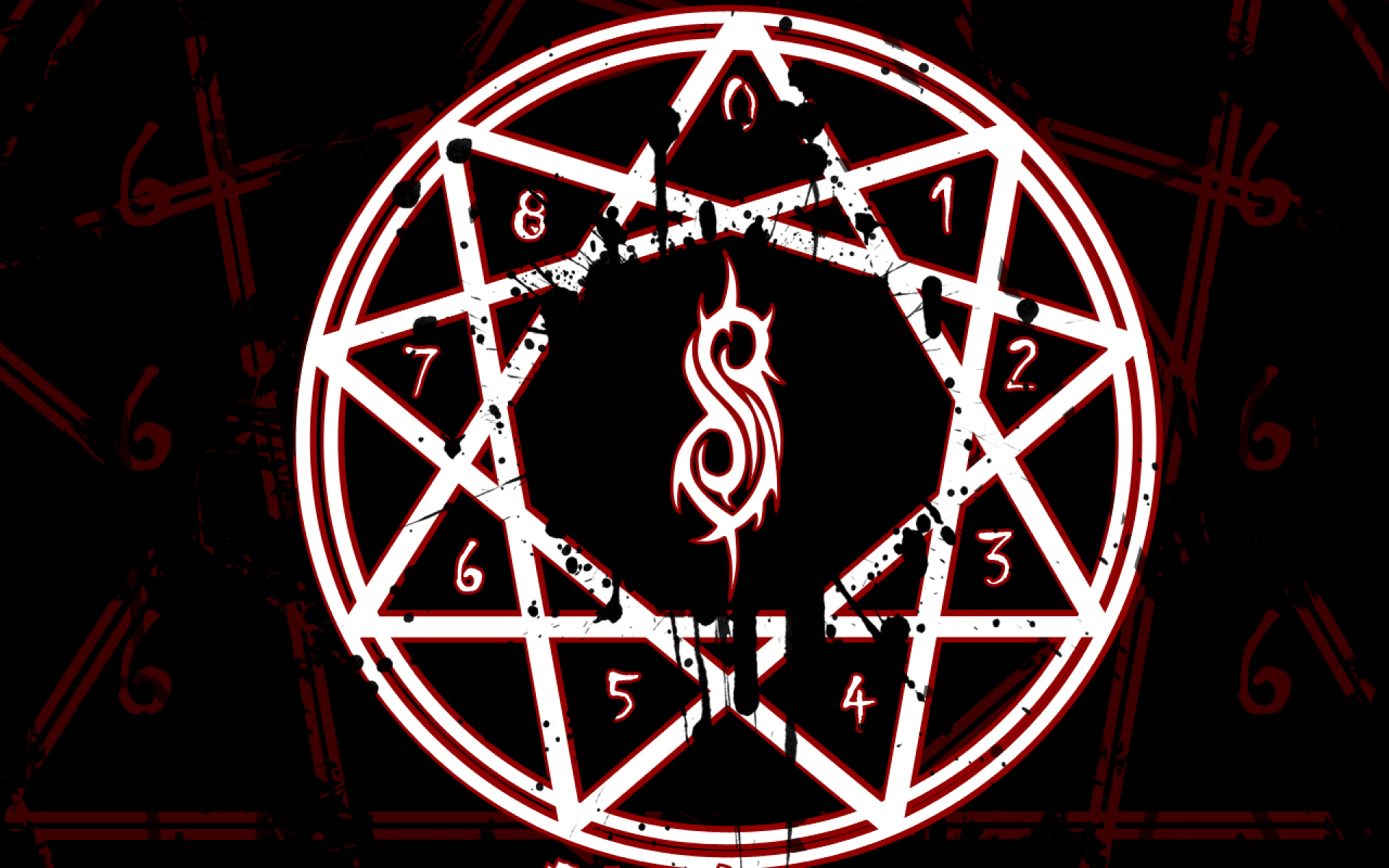 Wallpaper Of Heavy Metal, Industrial Metal, Nu Metal, - Slipknot Star Symbol , HD Wallpaper & Backgrounds