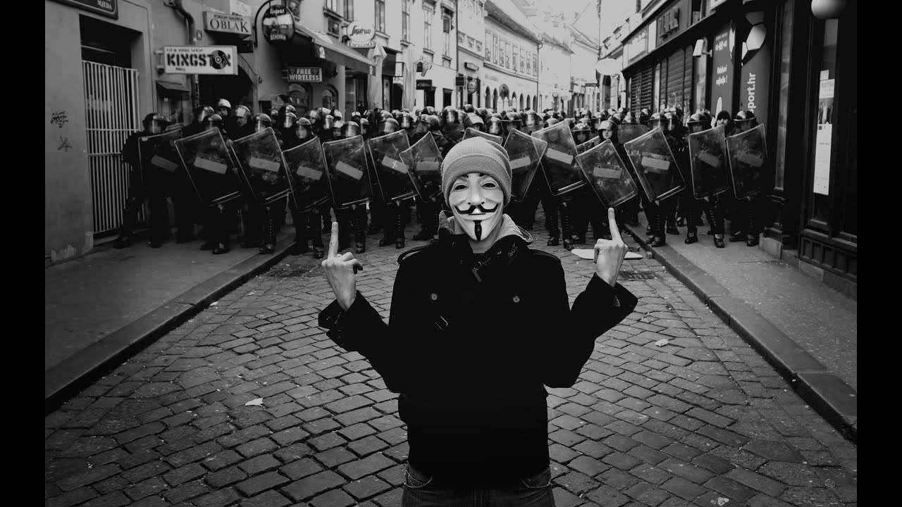 Anonymous Wallpaper Pack - Punk Middle Finger , HD Wallpaper & Backgrounds