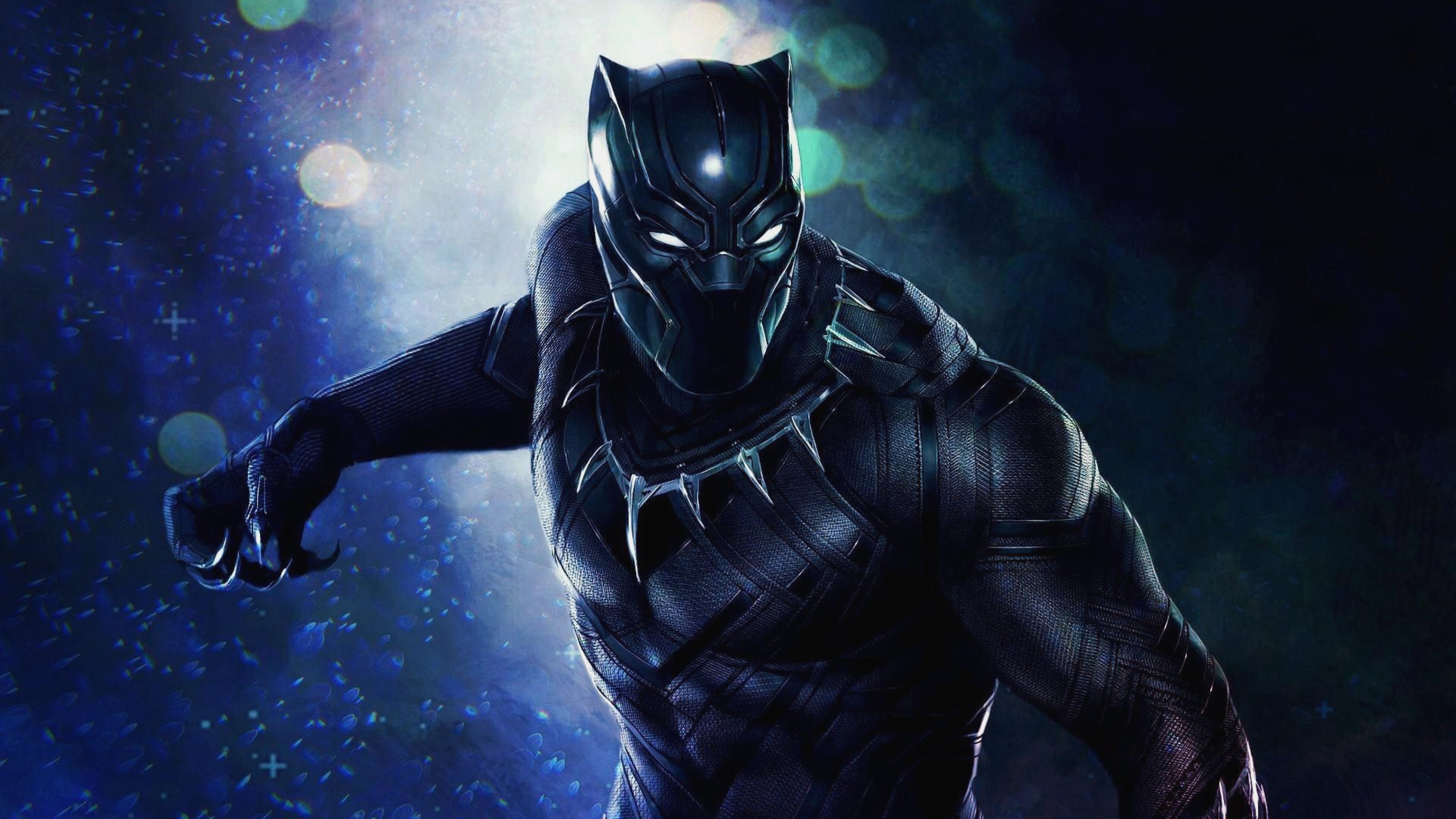 10 4k Wallpaper Marvel Download - Black Panther Ultra Hd , HD Wallpaper & Backgrounds