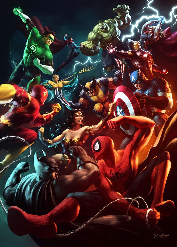 Best Marvel Wallpapers - Marvel Vs Dc Artwork , HD Wallpaper & Backgrounds