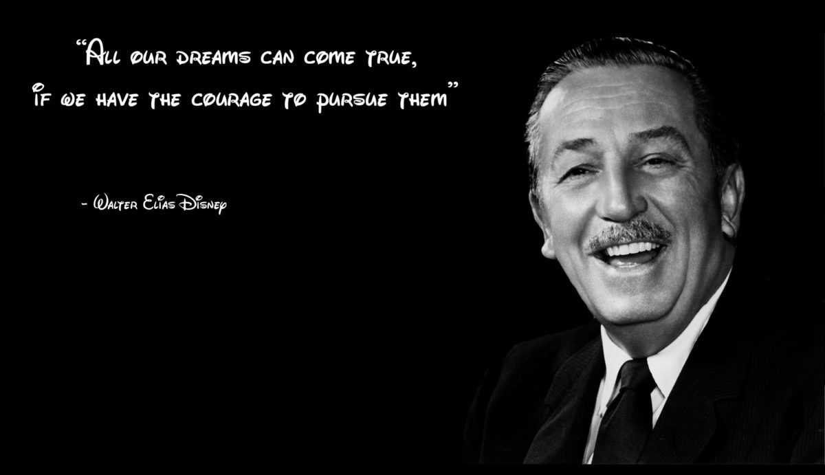 Walt Disney Kick In The Teeth Quote , HD Wallpaper & Backgrounds