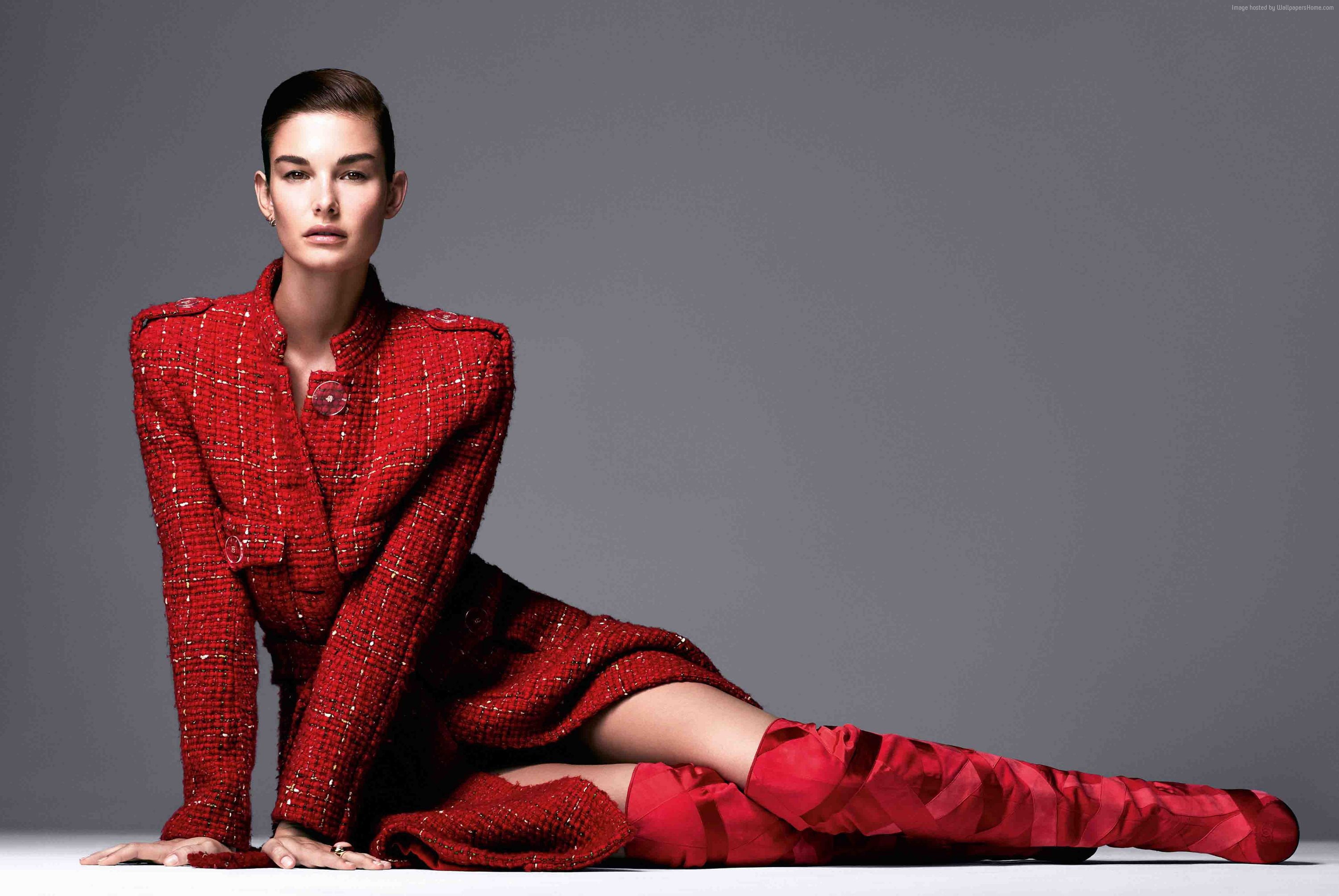Ophelie Guillermand Fashion Editorial , HD Wallpaper & Backgrounds