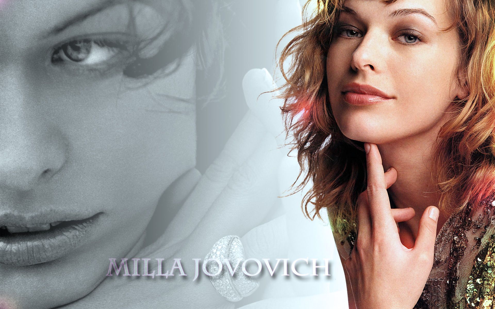 Celebrity Wallpapers - Milla Jovovich , HD Wallpaper & Backgrounds