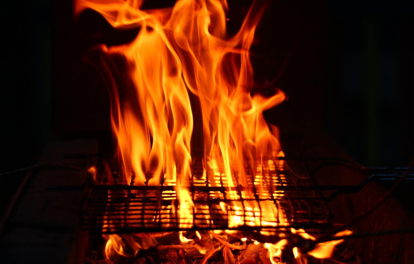 Photo Wallpaper Background, Fire, Bbq, Grill - Flame , HD Wallpaper & Backgrounds
