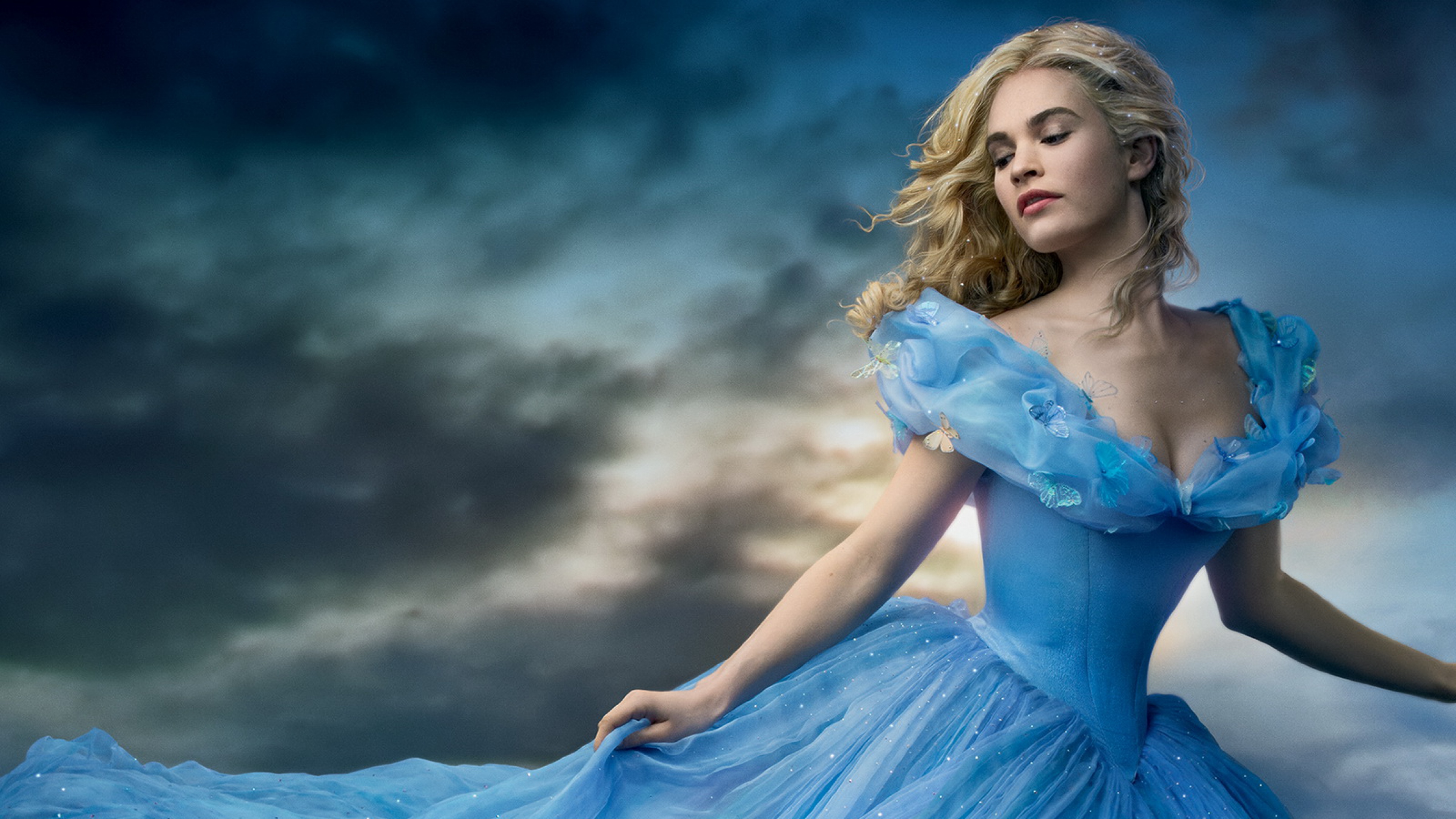 Lily James Wallpapers High Resolution And Quality Download - Cinderella 2015 , HD Wallpaper & Backgrounds