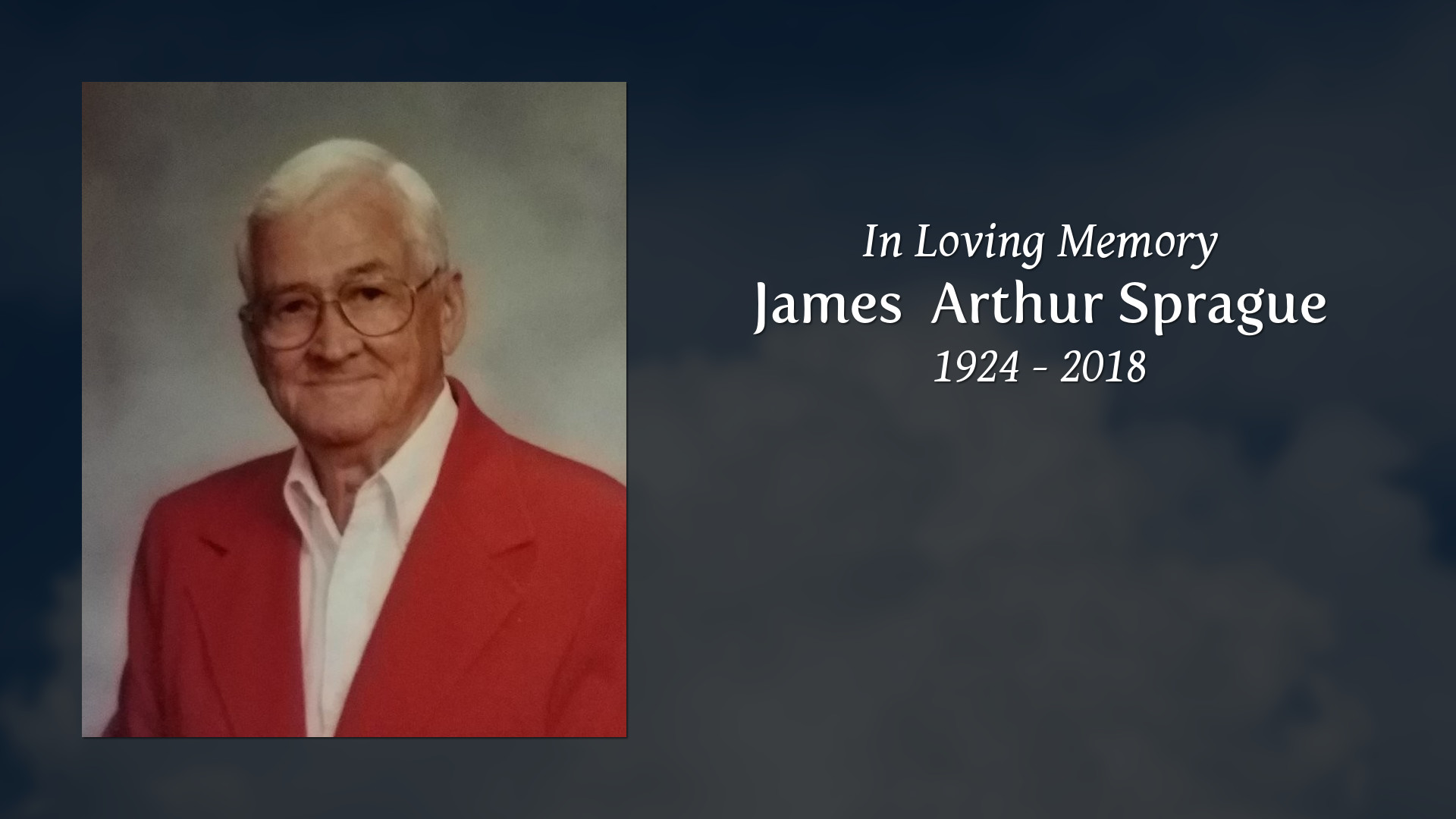 Tribute Video For James Arthur Sprague - Senior Citizen , HD Wallpaper & Backgrounds