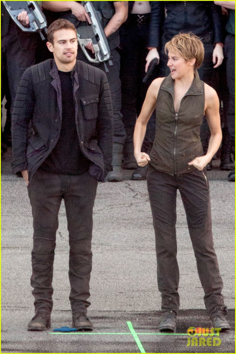Shailene Woodley & Theo James Are Back To Work On 'insurgent' - Theo James Insurgent , HD Wallpaper & Backgrounds