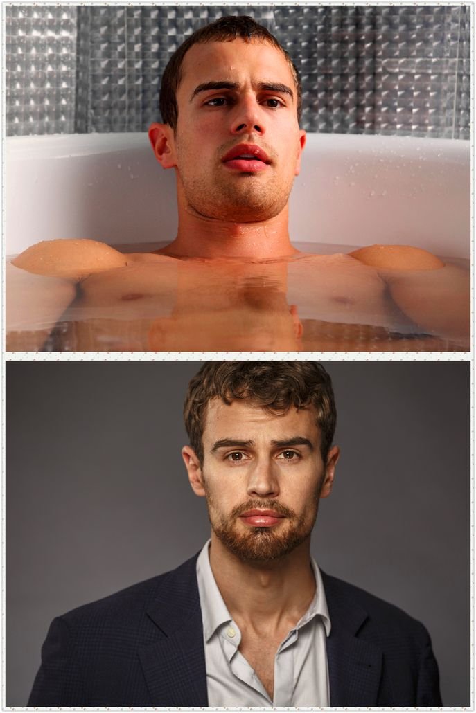 020 Theo James Inch Silk Poster Aka Wallpaper Wall - Theo James The Inbetweeners Movie , HD Wallpaper & Backgrounds