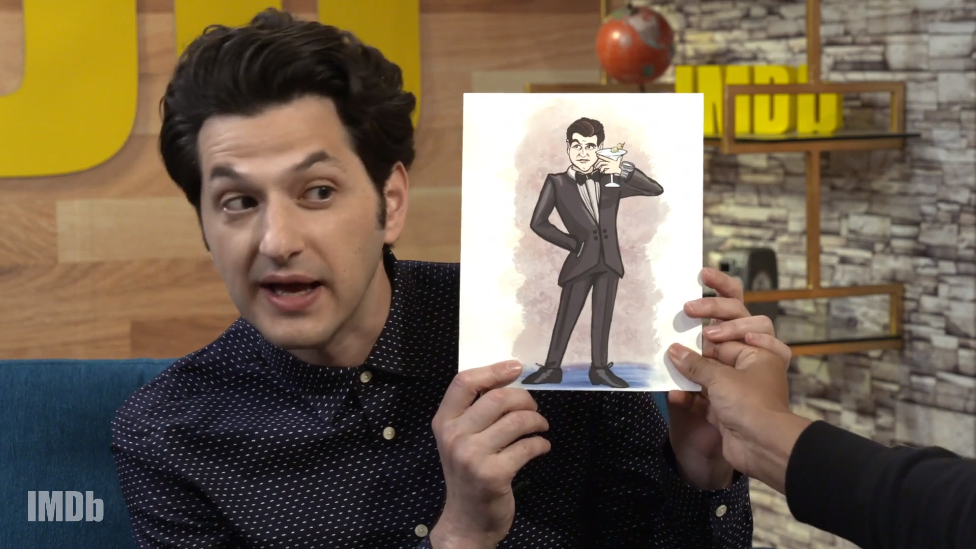 Ben Schwartz Is Don Corleone, James Bond, And Pennywise - Visual Arts , HD Wallpaper & Backgrounds