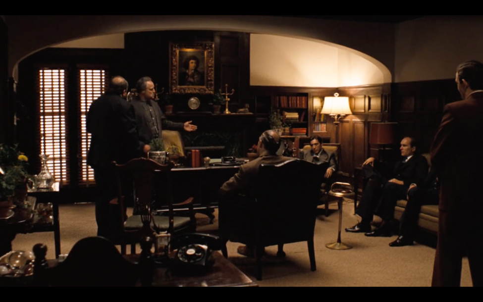 Vito Directs The Men To Follow All Of Michael's Orders - Godfather Cinematography , HD Wallpaper & Backgrounds