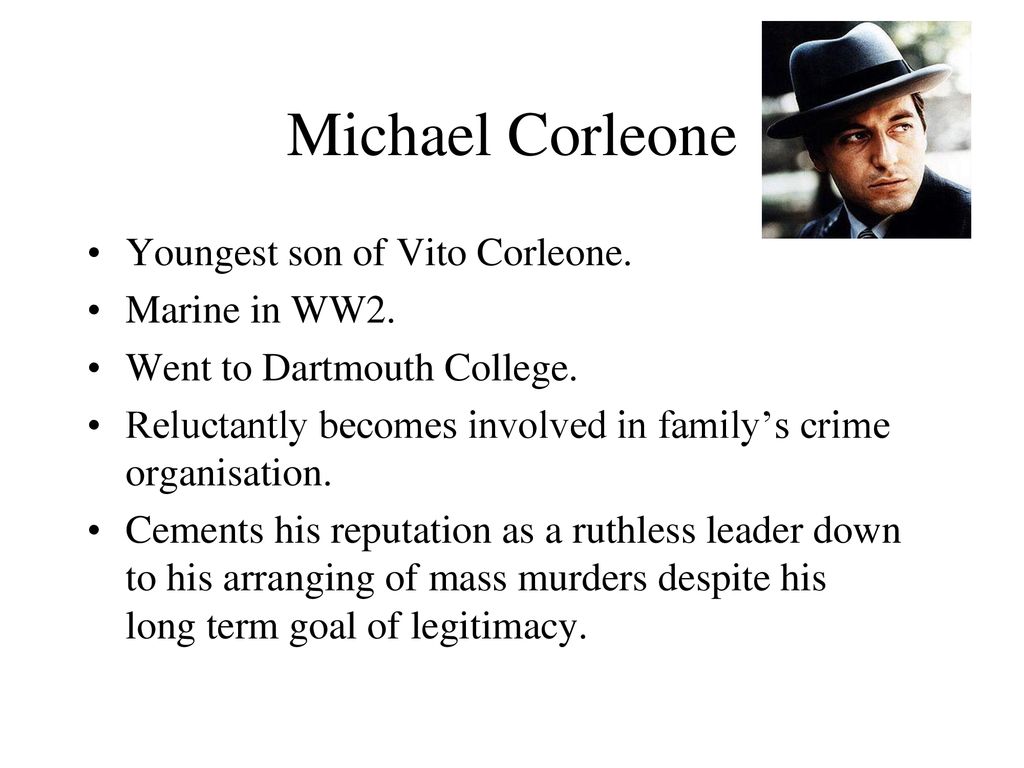 4 Michael - Michael Corleone , HD Wallpaper & Backgrounds