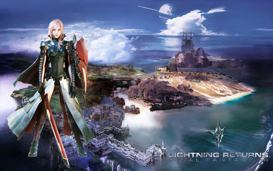 Lightning Returns Wallpaper - Final Fantasy 13 Lightning Returns Concept Art , HD Wallpaper & Backgrounds