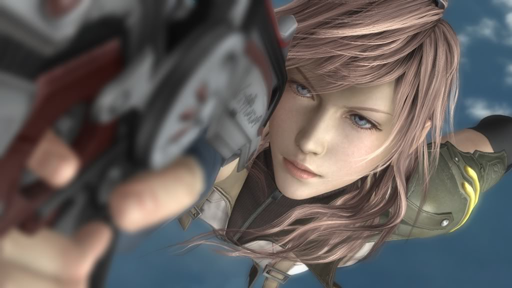 >lightning Is Awesome - Sexy Final Fantasy 13 Lightning , HD Wallpaper & Backgrounds