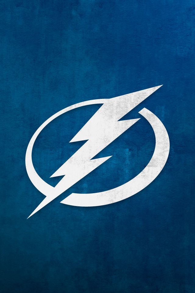Tampa Bay Lightning Iphone Wallpaper - Tampa Bay Lightning Logo , HD Wallpaper & Backgrounds