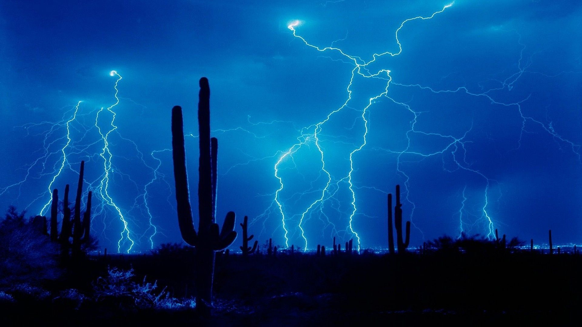 Blue Lightning Wallpaper , HD Wallpaper & Backgrounds