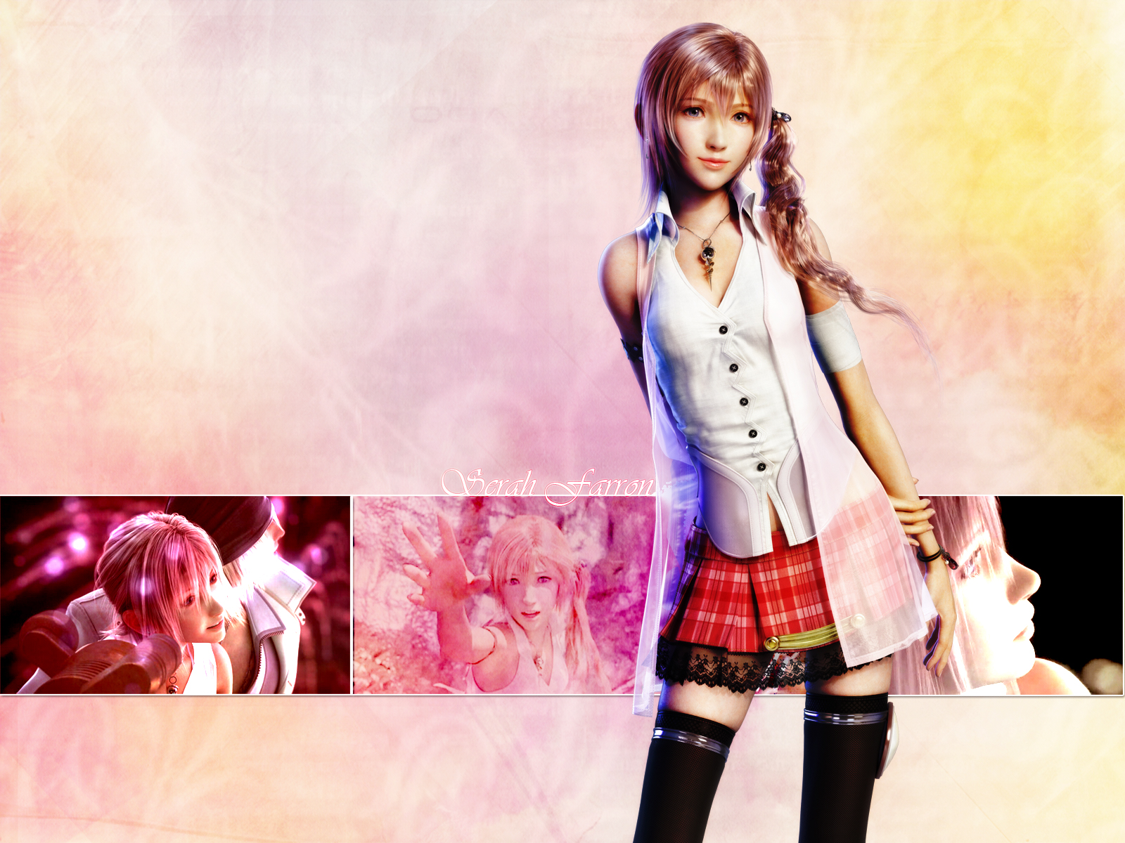 Square Enix, Final Fantasy Xiii, Serah Farron Wallpaper , HD Wallpaper & Backgrounds