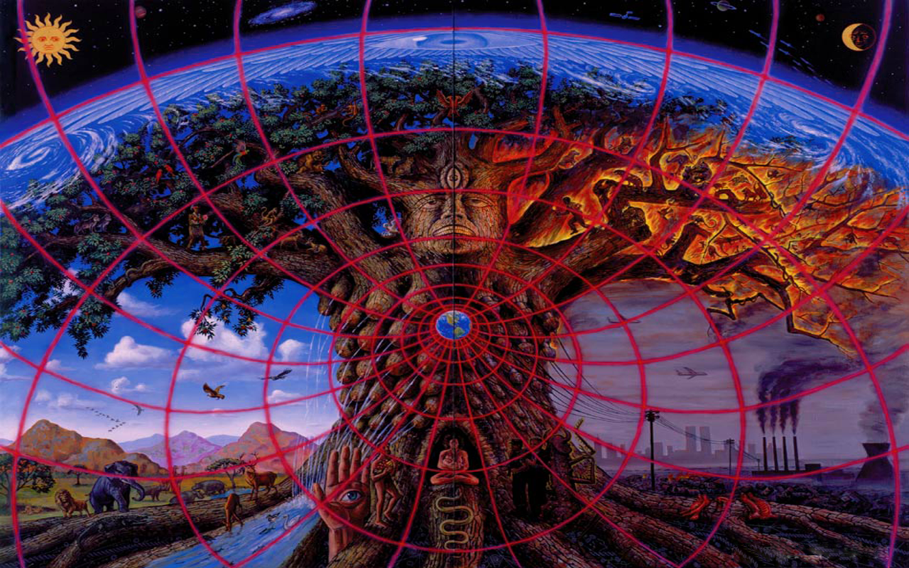 I Know This Was Last Week, But Here's The Gaia Painting - Alex Grey Gaia , HD Wallpaper & Backgrounds