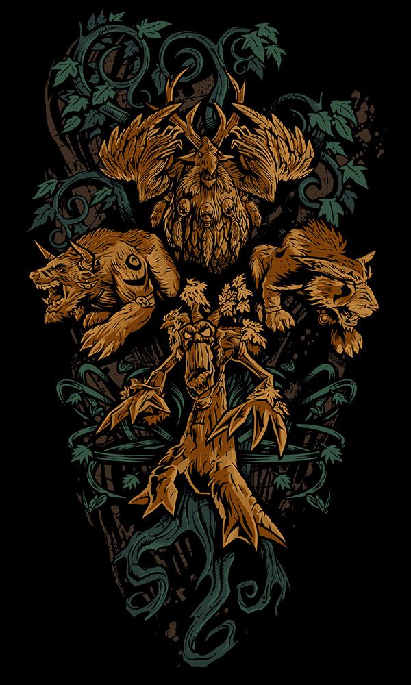 J Nx - Wow Druid Legendary Shirt , HD Wallpaper & Backgrounds