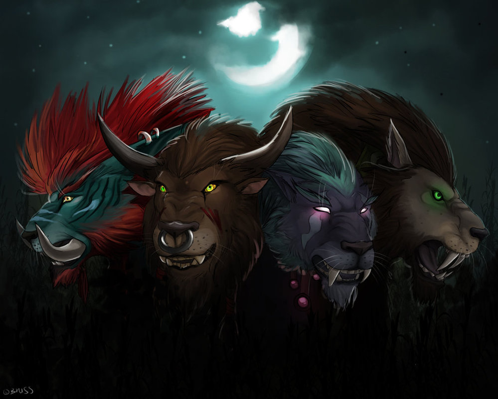 Druid Wallpaper - Wow Feral Druid , HD Wallpaper & Backgrounds