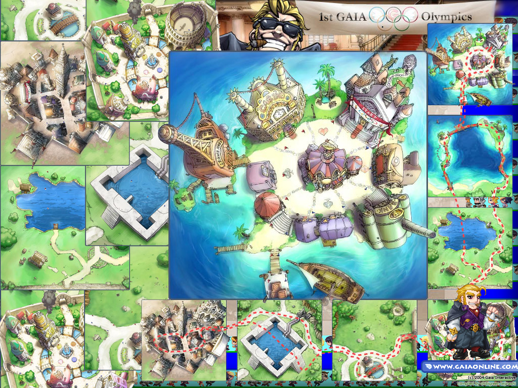Version - Gaia Online Map , HD Wallpaper & Backgrounds