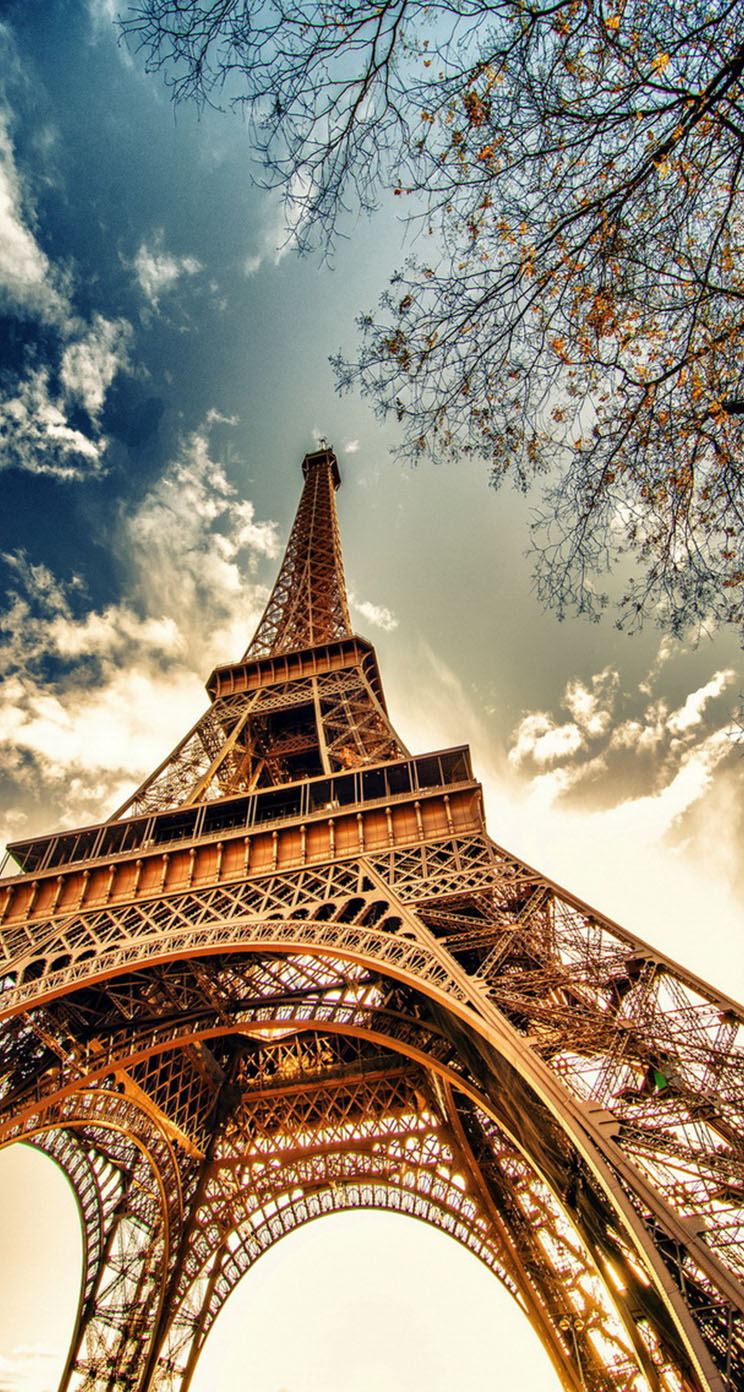 Paris Eiffel Tower - Eiffel Tower Wallpaper Iphone , HD Wallpaper & Backgrounds