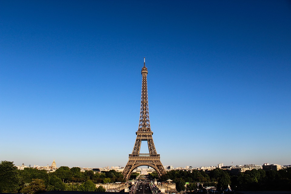 Paris, France, Eiffel Tower, Monument - Eiffel Tower , HD Wallpaper & Backgrounds