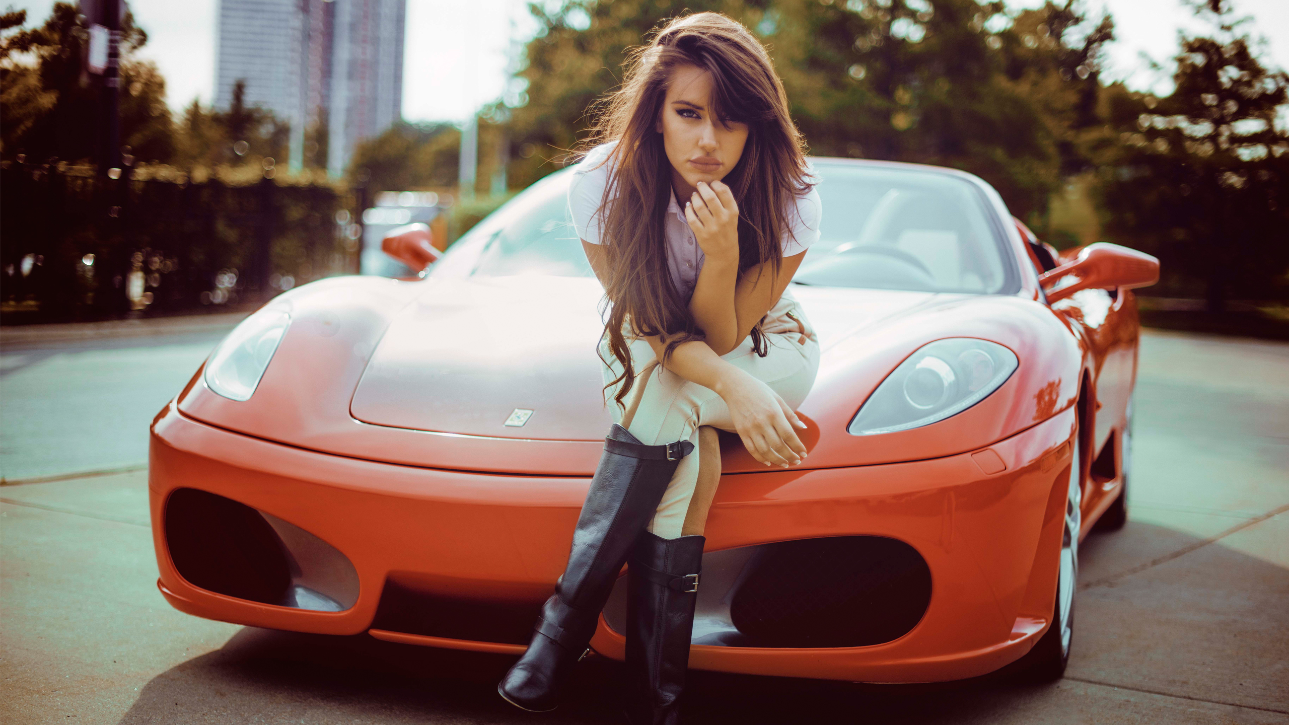Girls With Cars Hd , HD Wallpaper & Backgrounds