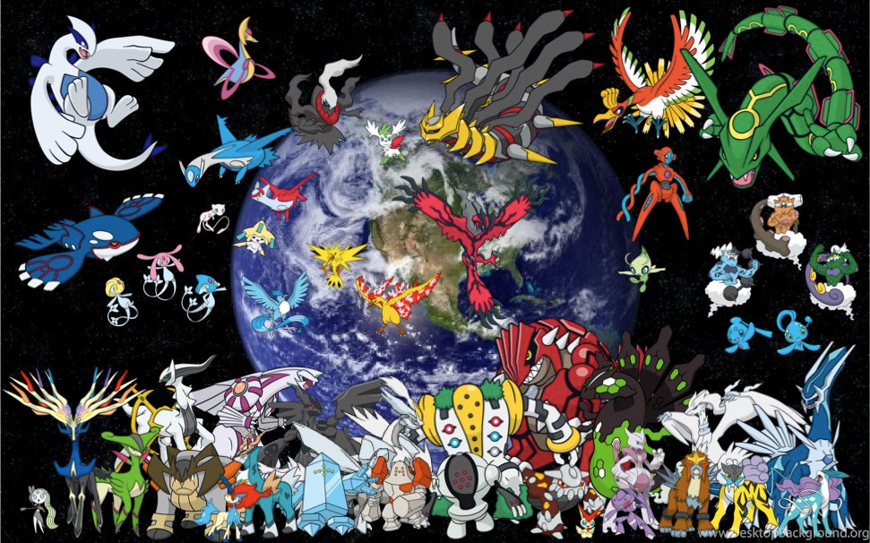 All Legendary Pokemon In One , HD Wallpaper & Backgrounds