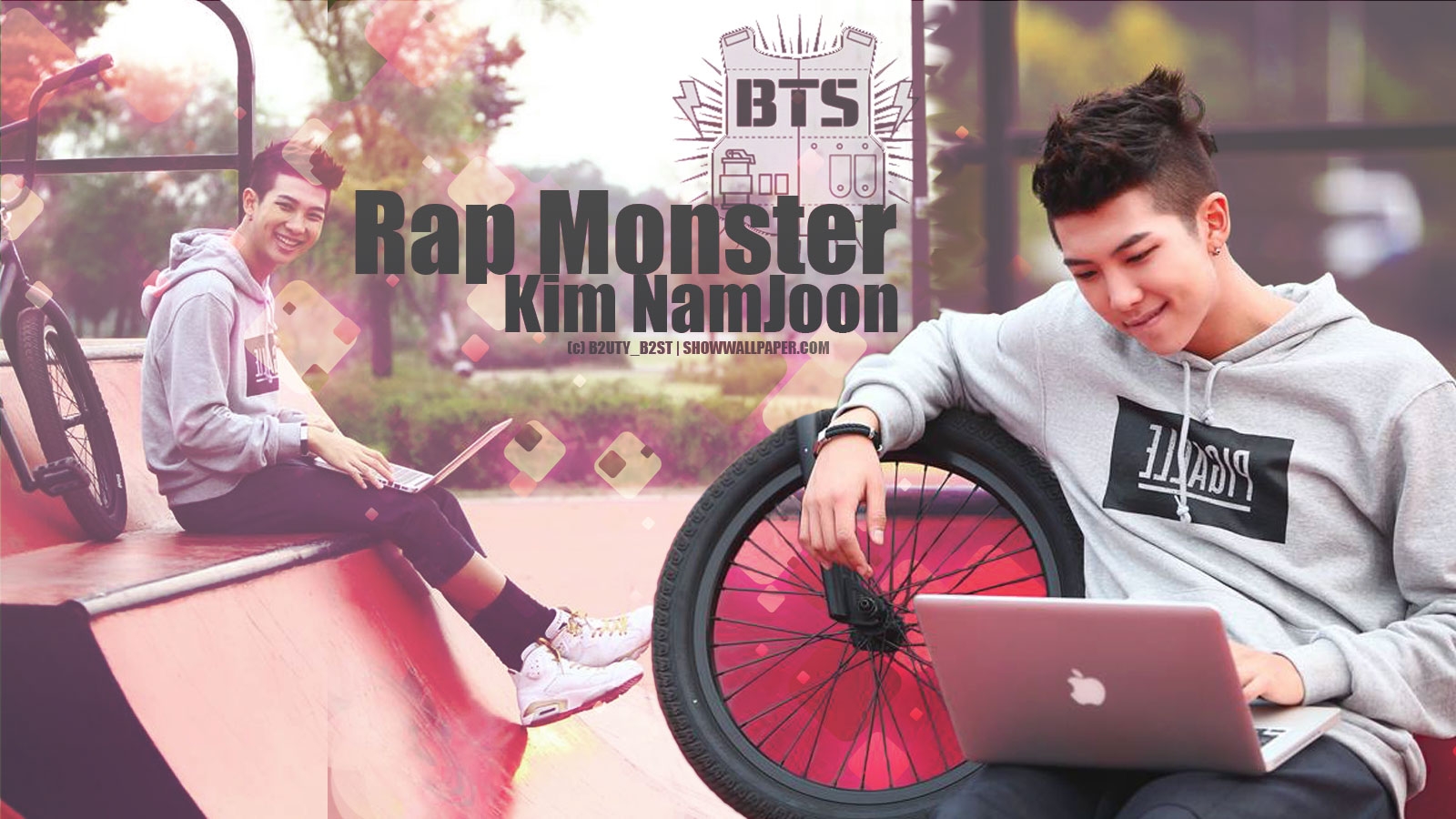 Rap Monster Bts Hd , HD Wallpaper & Backgrounds